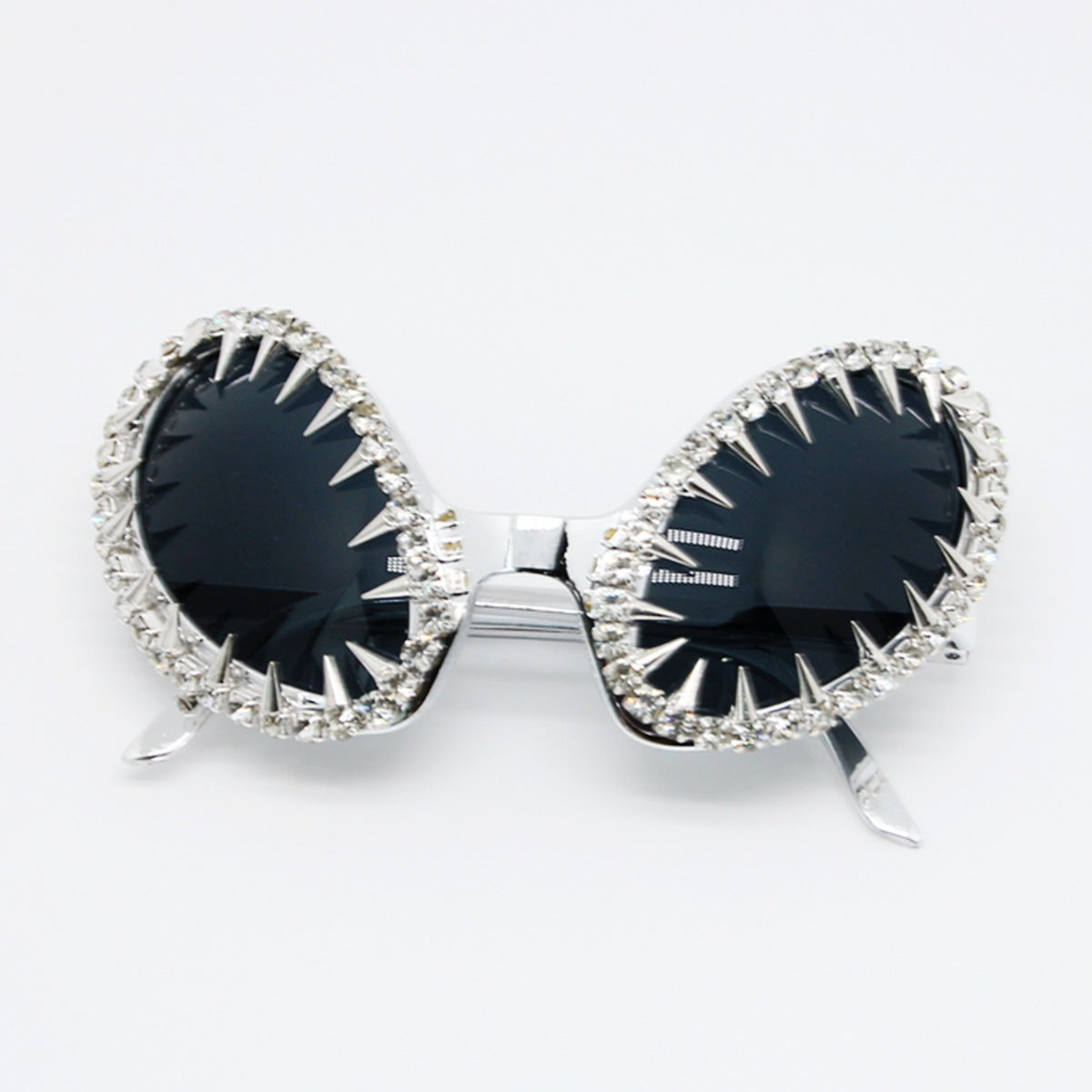 Trendy punk glasses funny alien