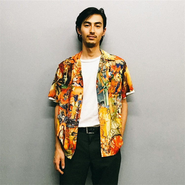GUILTYPARTIES TIGER Shirts Hellflower, Motionless King, Hellgirl Classic Hawaiian Shirt