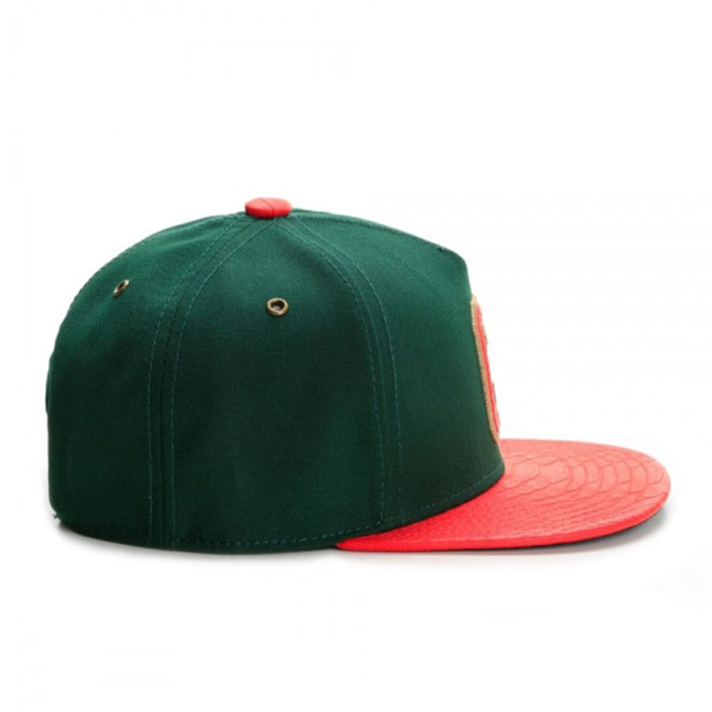Trendy flat brimmed snapback hatsletterc