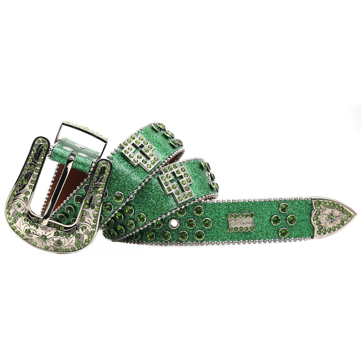 Hip-Hop Punk Rhinestone Belt