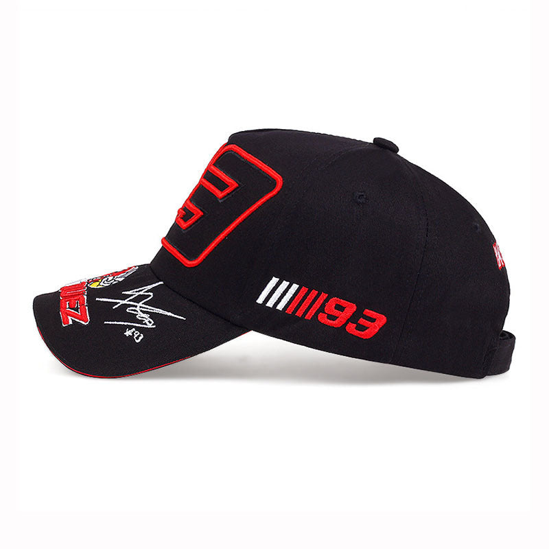 Trendy flat brimmed snapback hats93letter spring summer sun hat