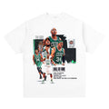 Nba T-shirt Printed Short-Sleeved T-shirt Loose Basketball High-quality pure cotton comfortable and trendy clothing