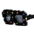 Trendy punk glasses stuffed diamond square sunscreen