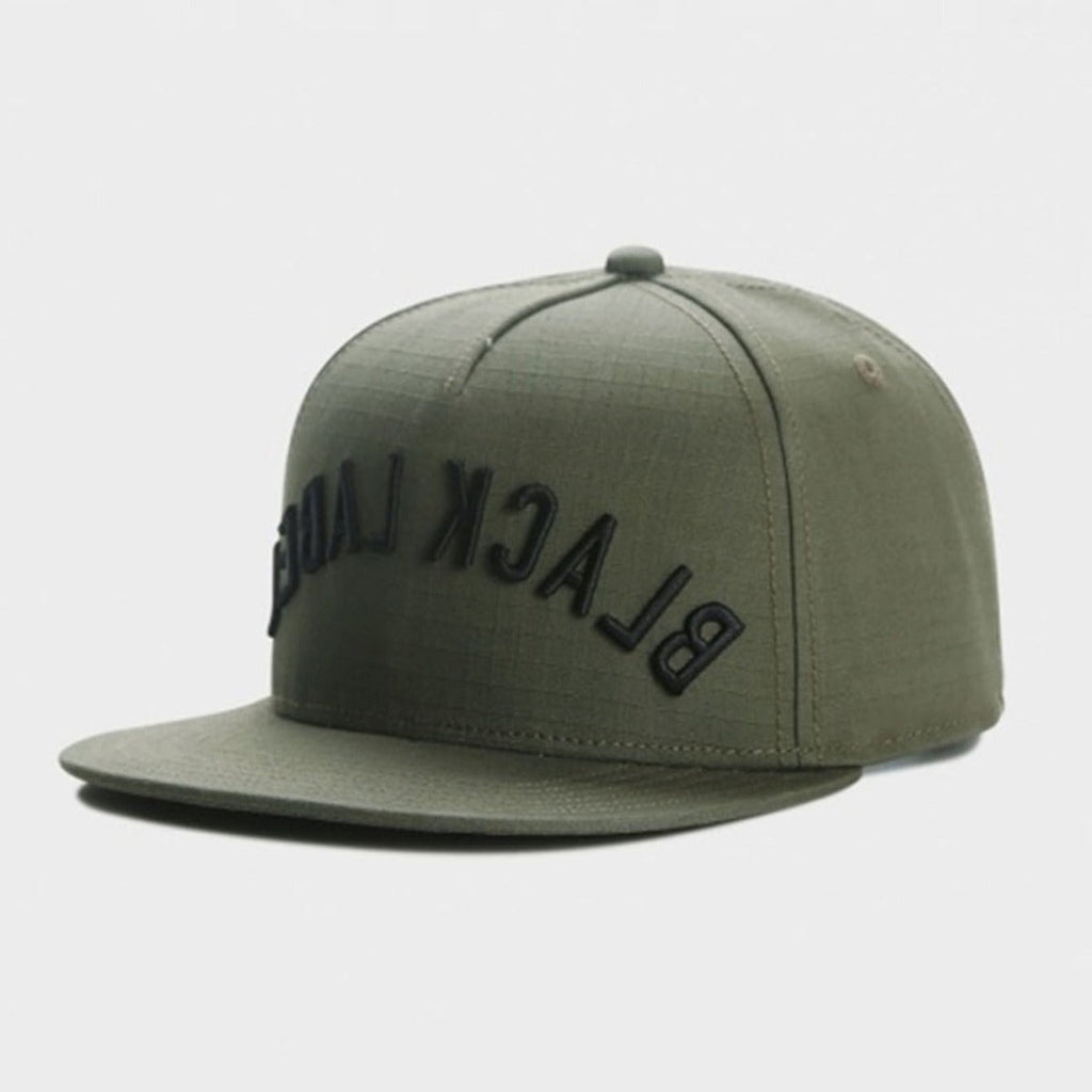 Trendy flat brimmed snapback hats