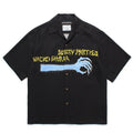 GUILTYPARTIES TIGER Shirts Ghost Graffiti Hairy Hand Illustration Hawaiian Short Sleeve Shirt