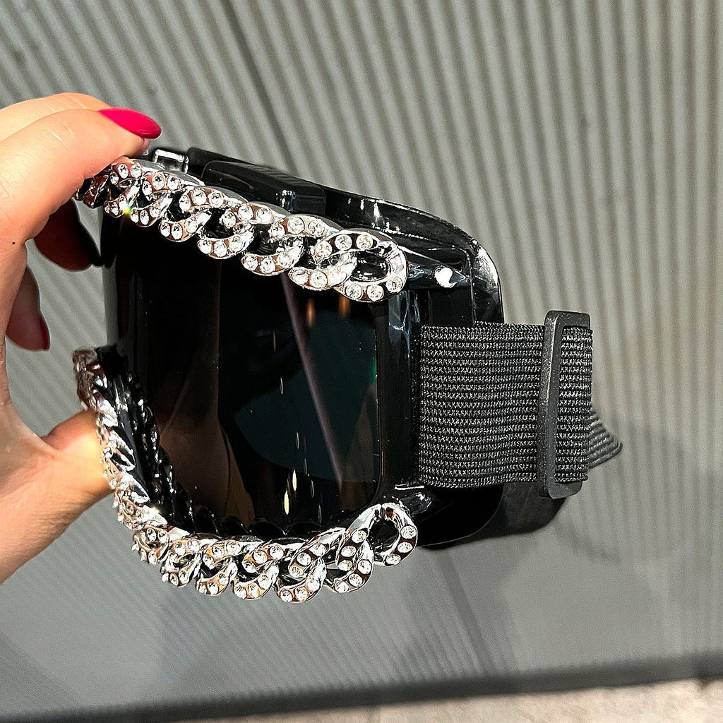 Trendy punk glasses windproof, anti-fog and anti-dazzle