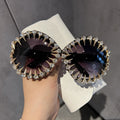Trendy punk glasses sunshade special-shaped uv protection