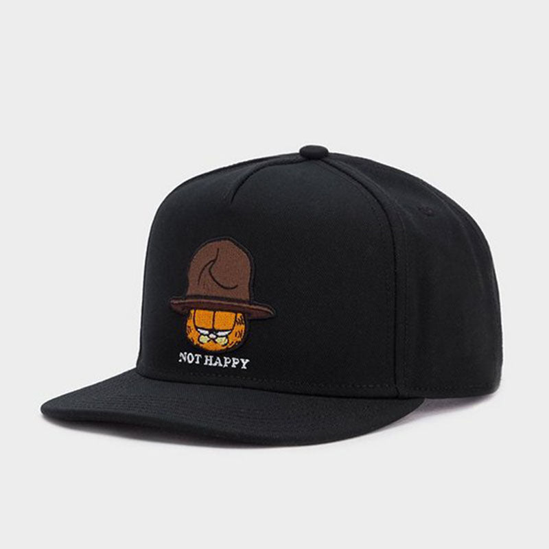 Trendy flat brimmed snapback hatssun and wind protection