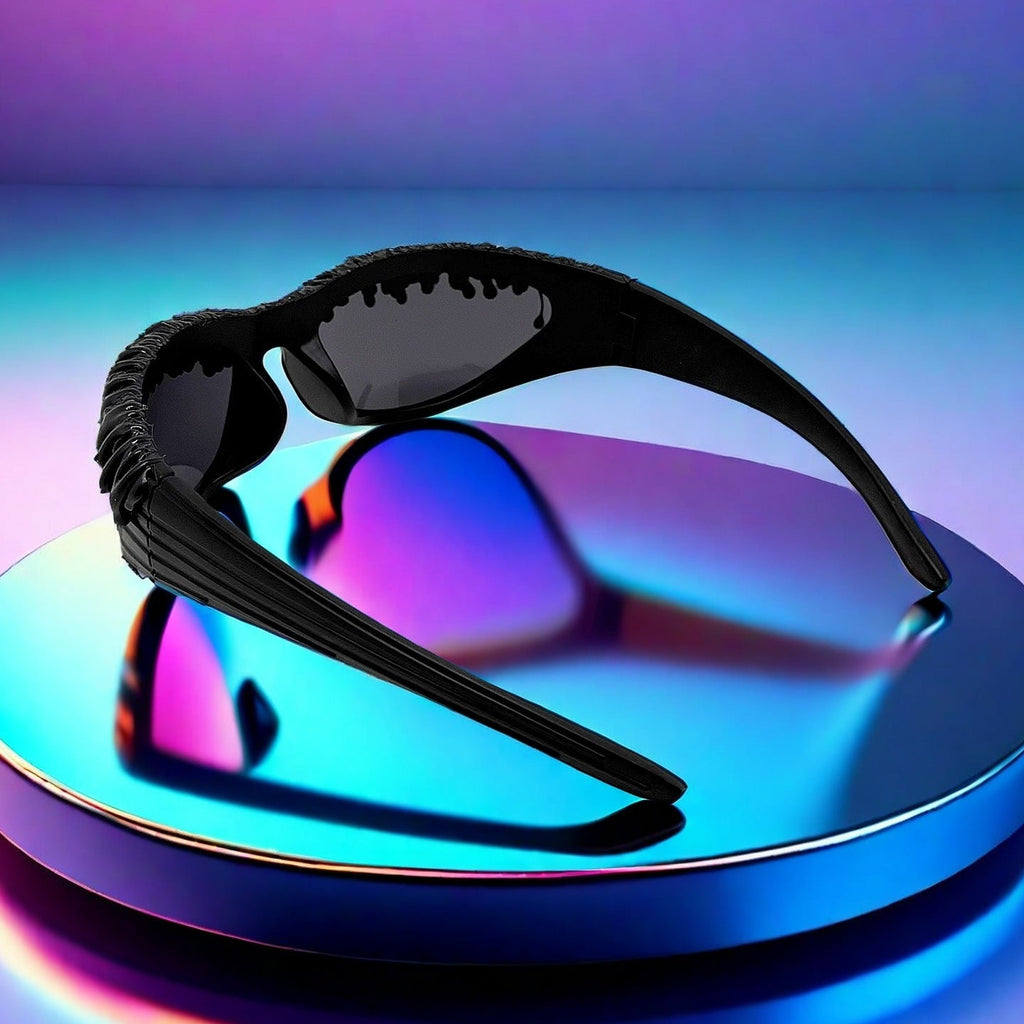 Trendy punk glasses y2k plastic