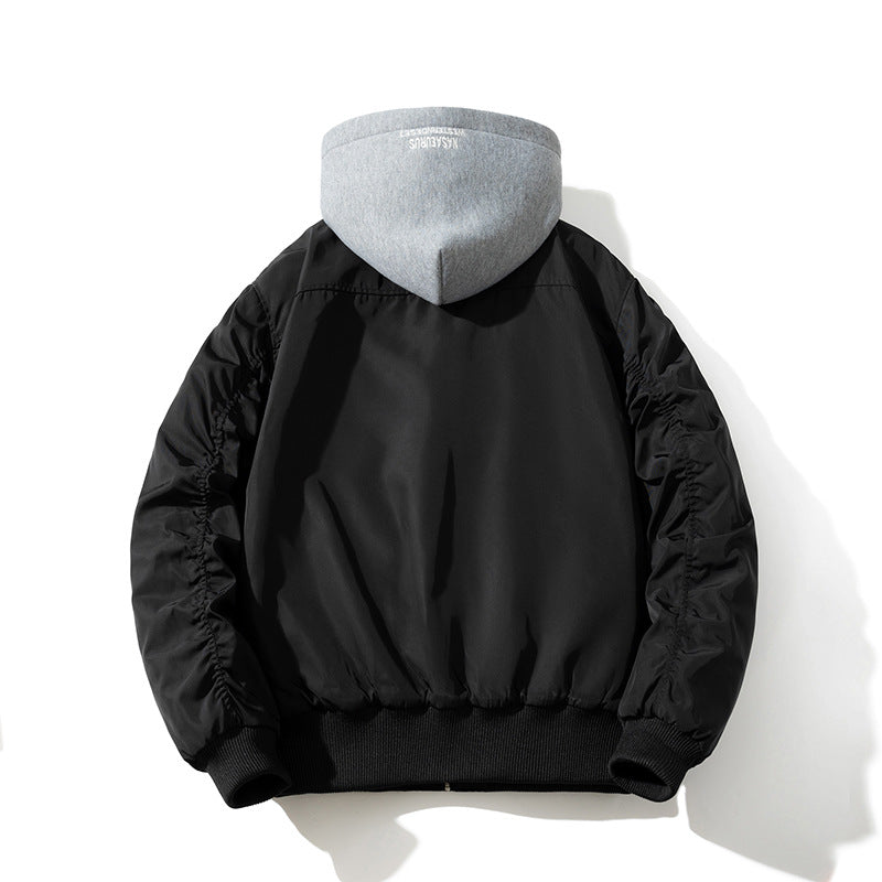 Mens Vintage Jackets vintage baseball jacket padded bomber jacket