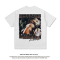 Nba T Shirt Leonard Printed Short Sleeve T-shirt Street round Neck Top High-quality pure cotton comfortable and trendy clothing