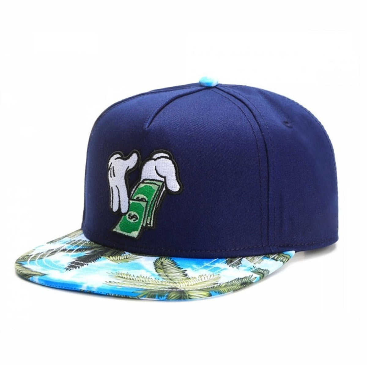 Trendy flat brimmed snapback hats