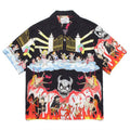 GUILTYPARTIES TIGER Shirts Anniversary Limited Ghost Graffiti Devil Angel Hawaiian Short Sleeve Shirt Men