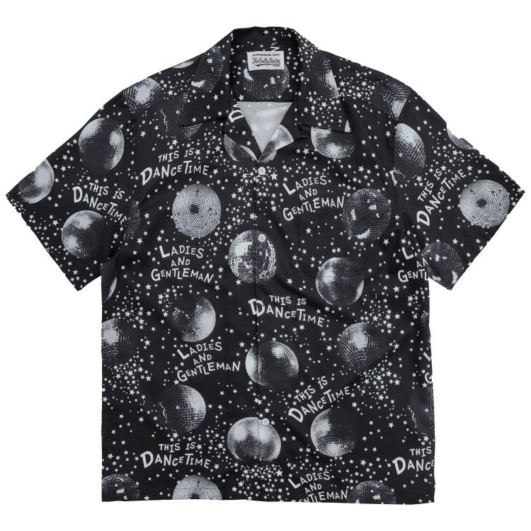GUILTYPARTIES TIGER Shirts 18SS Disco Ball DISCO Mirror Ball Hawaiian Short Sleeve Shirt