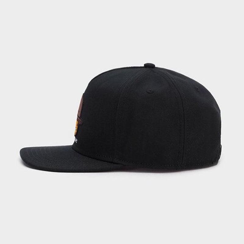 Trendy flat brimmed snapback hatssun and wind protection