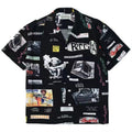 GUILTYPARTIES TIGER Shirts Reggae Element LEE PERRY Co-branded, Hawaiian Short Sleeve Shirt Men