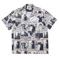 GUILTYPARTIES TIGER Shirts Sunshine and Rain Bound Ink Painting Araki Sutra Hawaiian Short Sleeve Shirt