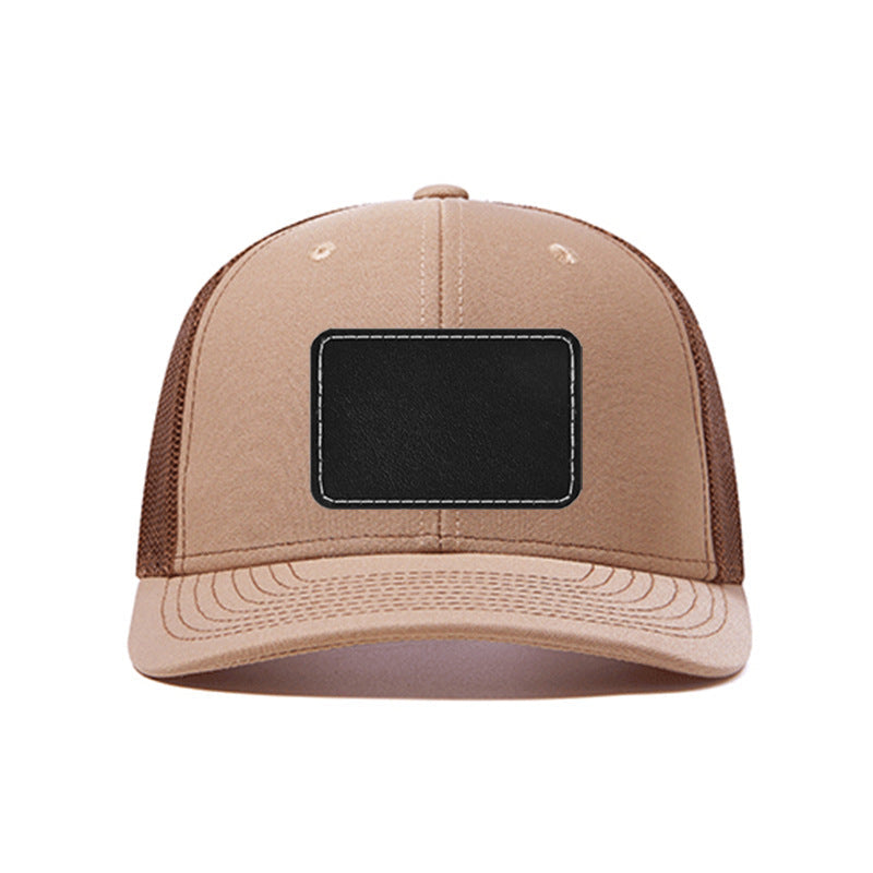 Trendy flat brimmed snapback hatsbreathable sunshade