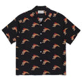 GUILTYPARTIES TIGER Shirts 22ss TIM LEHI Flame Tiger, Hawaiian Short Sleeve Shirt