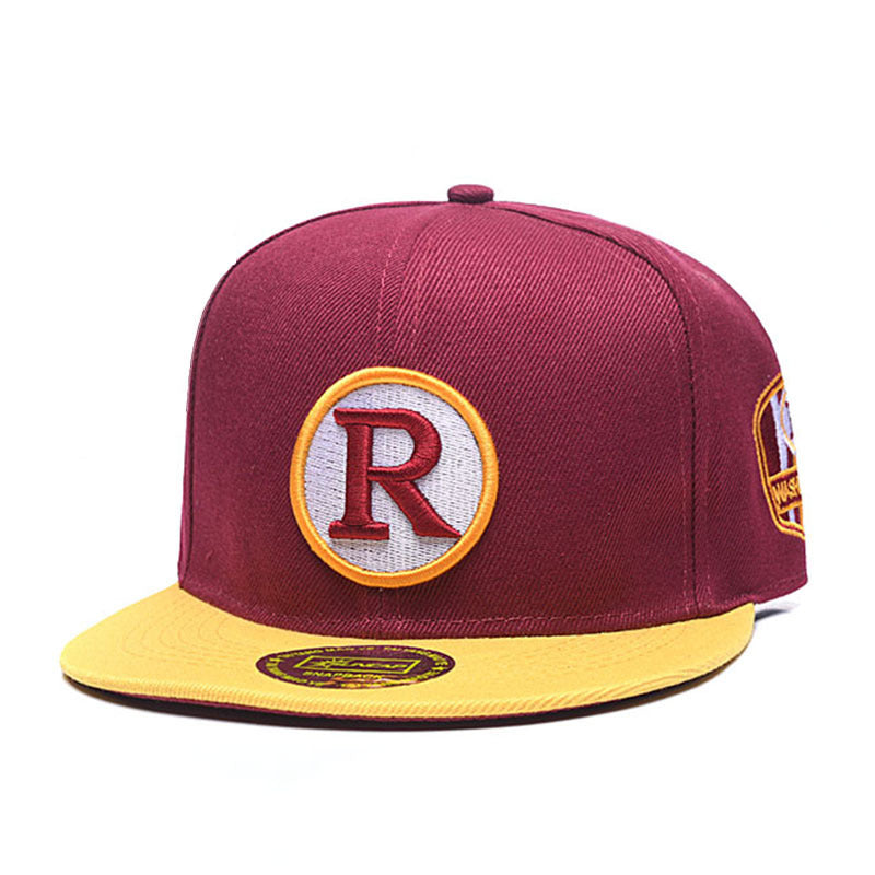 Trendy flat brimmed snapback hats