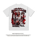 Nba T Shirt Printed Short-Sleeved T-shirt Loose Shoulder Summer Fashion Brand Top Men High-quality pure cotton comfortable and trendy clothing