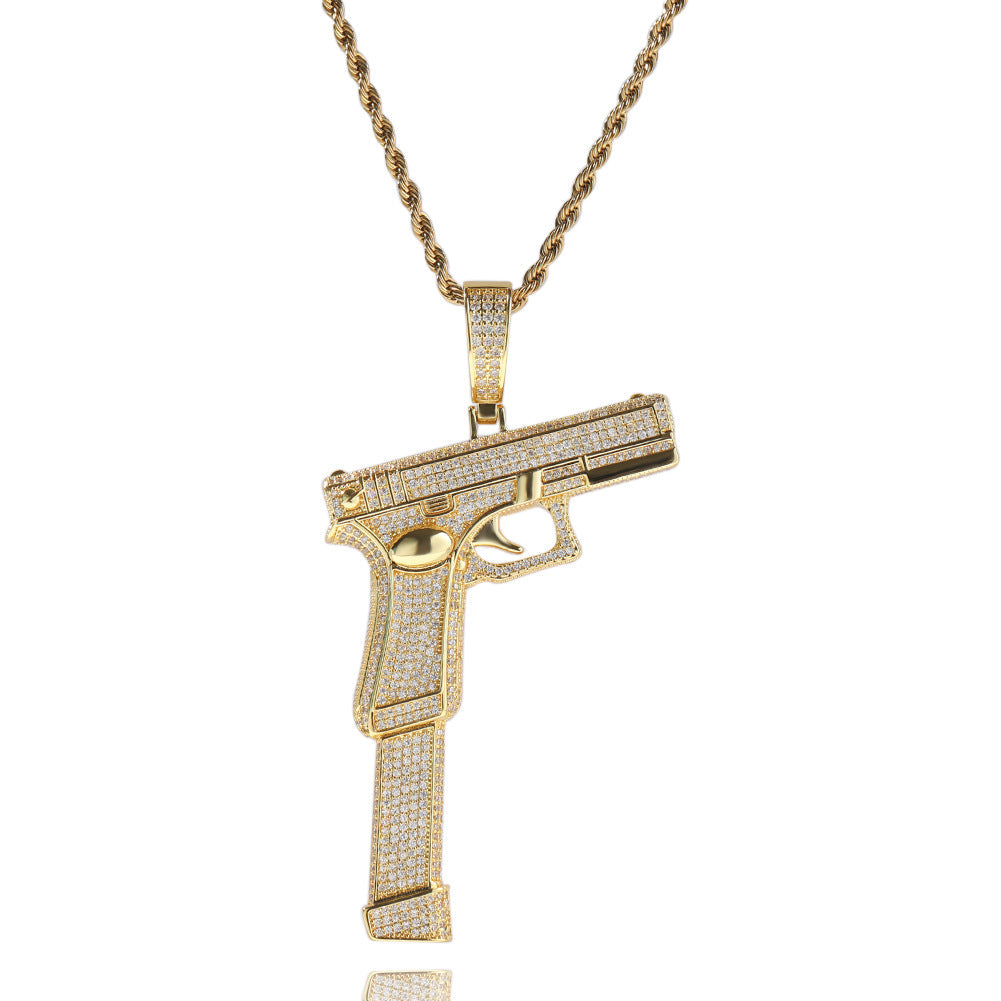 Jewelry Pendants Necklace Hiphop Rap Full Armament Jesus Pieces