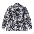 GUILTYPARTIES TIGER Long sleeved shirt 56 TATTOO STUDIO SHIRT Skull Skull Long Sleeve Shirt Men