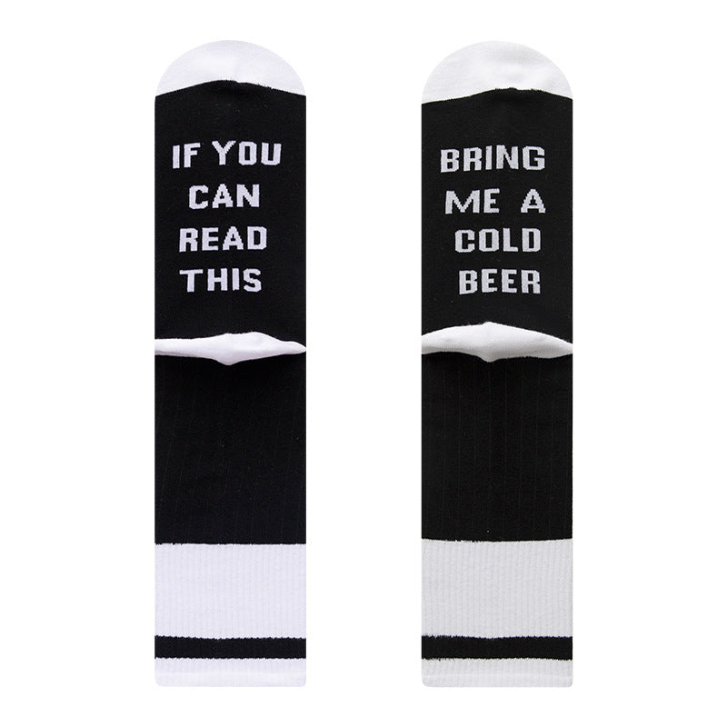 Men socks knee socks