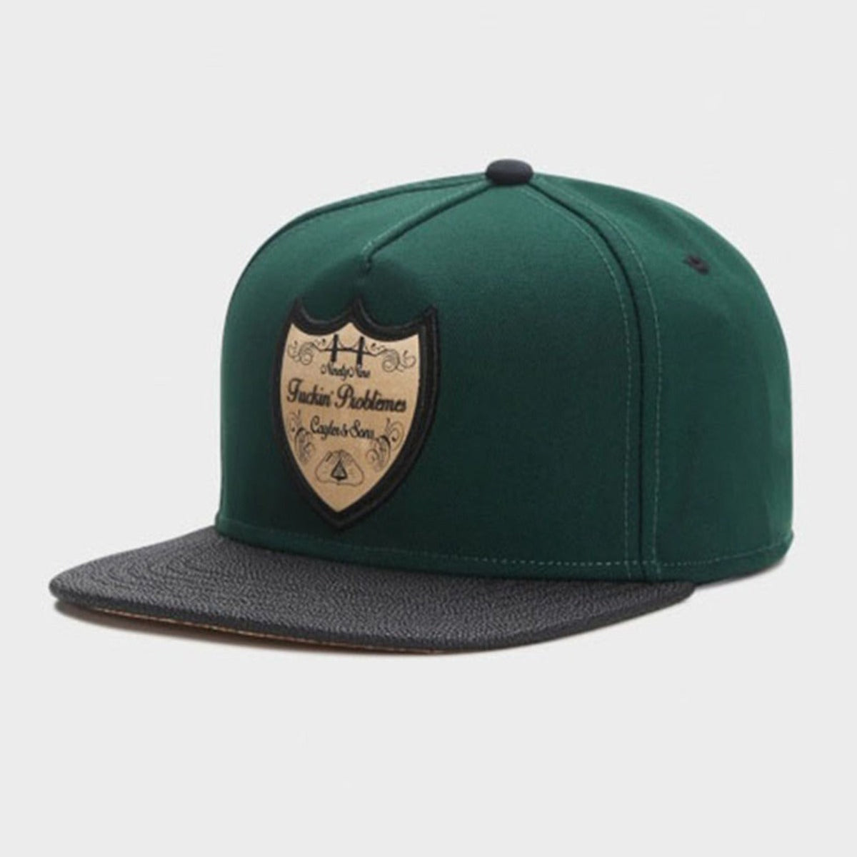 Trendy flat brimmed snapback hatsadjustable breathable