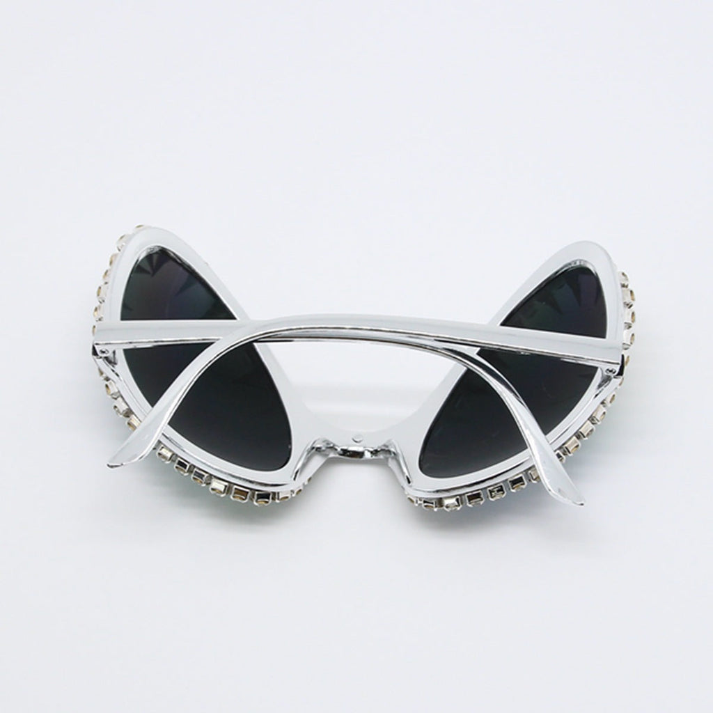 Trendy punk glasses funny alien