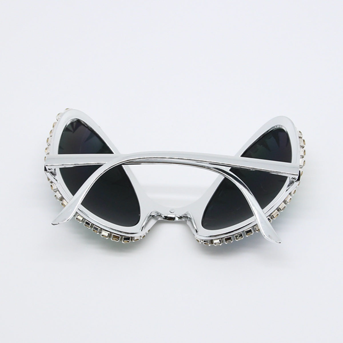 Trendy punk glasses funny alien
