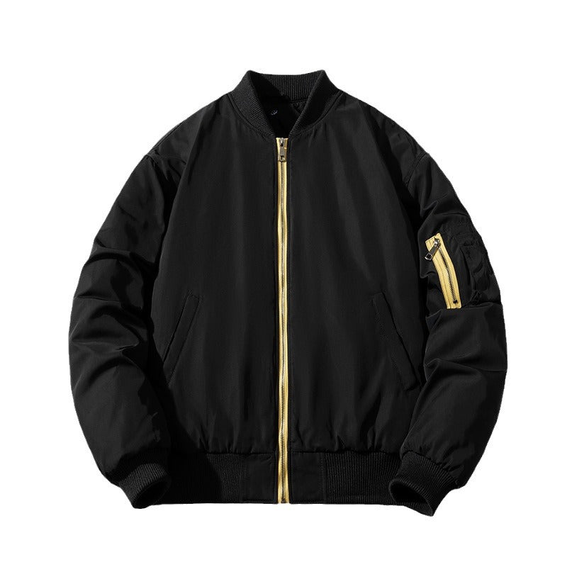 Mens Vintage Jackets vintage baseball jacket padded bomber jacket