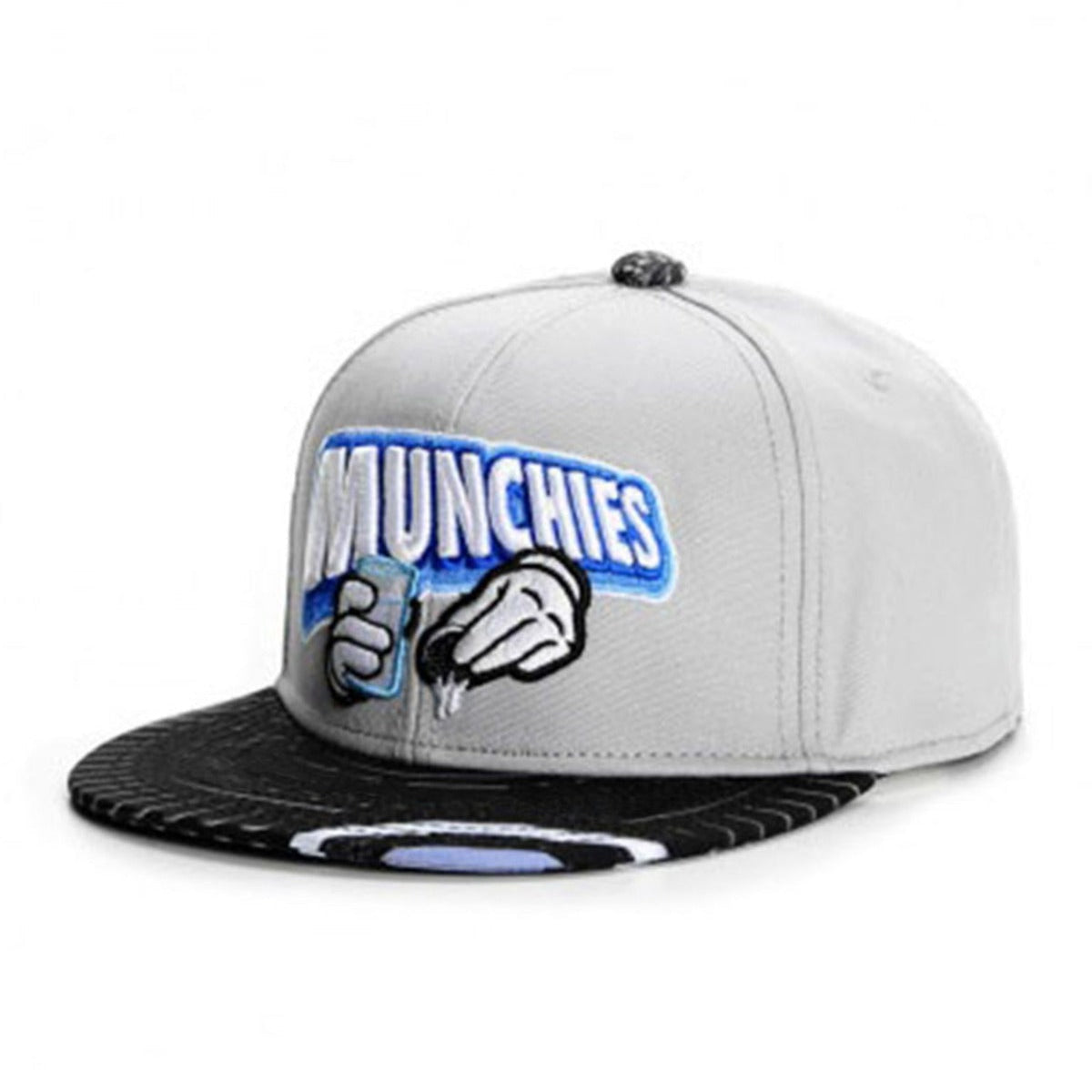 Trendy flat brimmed snapback hatsmunchies milk biscuits fall and winter sun protection and windproof