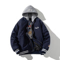 Mens Vintage Jackets Cotton Baseball Suit Street Tide Jacket