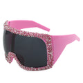 Trendy punk glasses all-in-one goggles