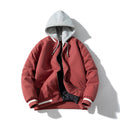 Men's Vintage Jackets Motorcycle Jacket Men's Autumn and Winter Cotton Jacket