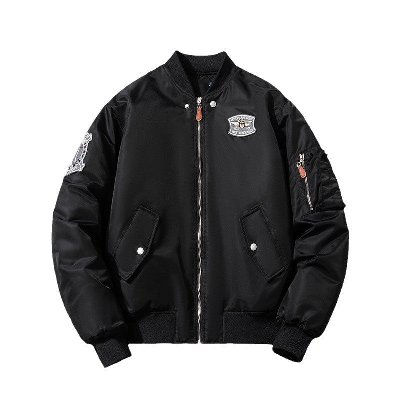 Mens Vintage Jackets Vintage Baseball Jacket Padded Jacket Oversize