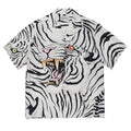 GUILTYPARTIES TIGER Shirts 22ss TIM LEHI Tiger Head, Yunhu, Tiger Pattern Short Sleeve Shirt Men