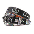 Hip-hop punk rhinestone belt rhinestone crown