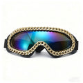 Trendy punk glasses chain decoration