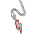 Jewelry Hip Hop Necklace Fashion Enamel Lightning Lightning Spectrum St. Valentine's