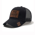Trendy flat brimmed snapback hatsmesh breathable spring summer