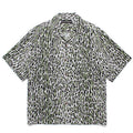 GUILTYPARTIES TIGER Shirts Leopard Rayon Hawaiian Short Sleeve Shirt Beach Shirt Men
