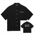 GUILTYPARTIES TIGER Shirts Solid color embroidered Hawaiian rayon short-sleeved shirt trendy brand