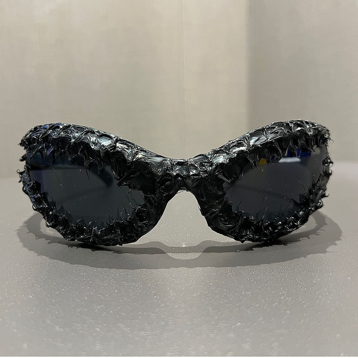 Trendy punk glasses cat eye retroy2kburr
