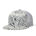 Trendy flat brimmed snapback hatsmesh breathable summer