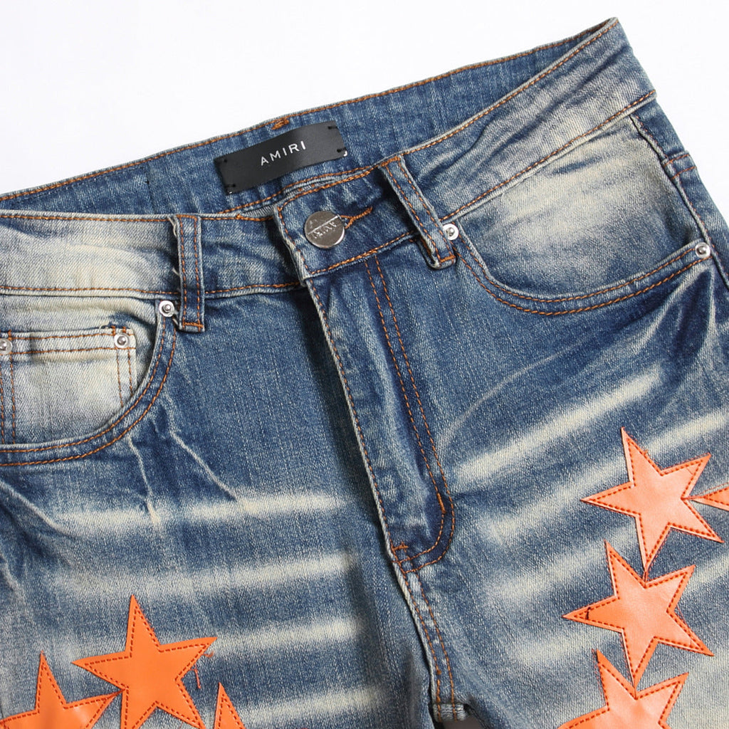 AMIRI Jeans Stars Ripped Jeans