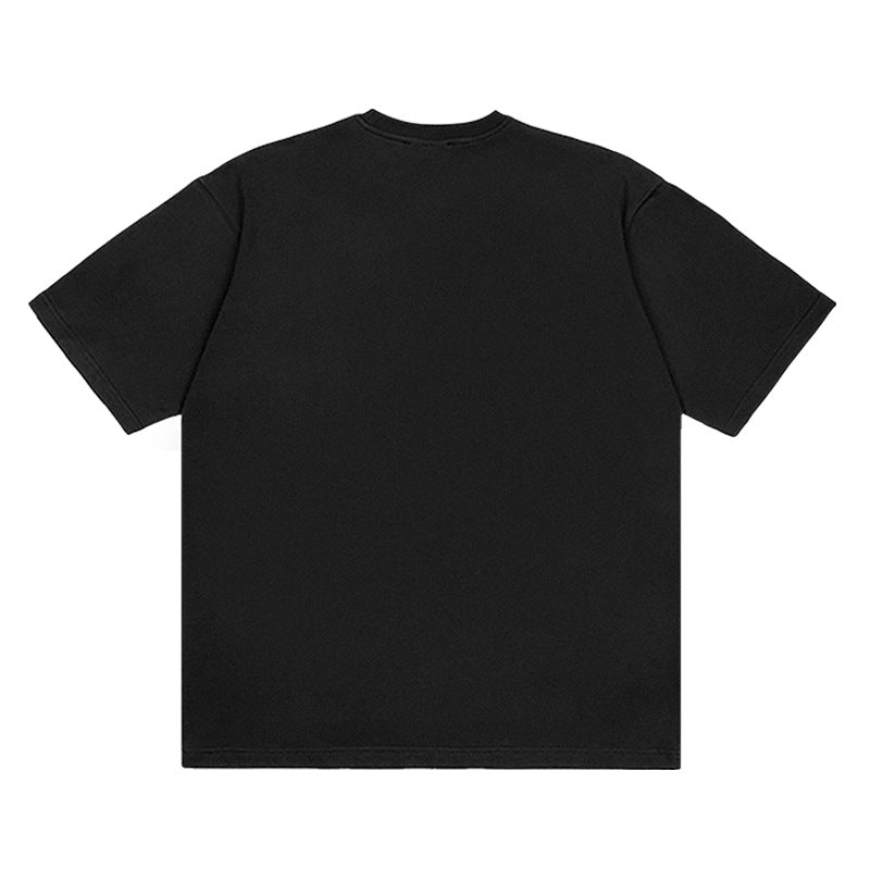 Nba T Shirt Summer Basketball Short Sleeve T-shirt Men's and Women's Loose Distressed Top High-quality pure cotton comfortable and trendy clothing