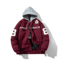 Mens Vintage Jackets Embroidered Baseball Suit Motorcycle Suit Flight Jacket