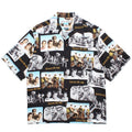 GUILTYPARTIES TIGER Shirts Joint Accompany Me Rayon Lapel Hawaiian Short Sleeve Shirt